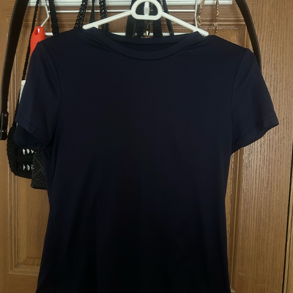 Classic Navy Blue Women's Top